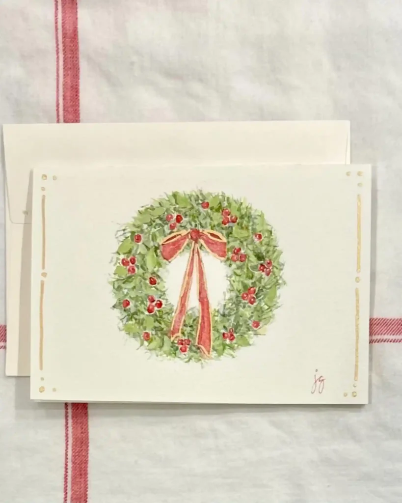 Watercolor Envelope 22