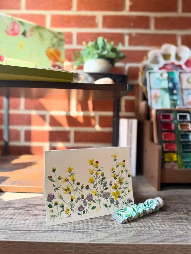 Watercolor Envelope 24
