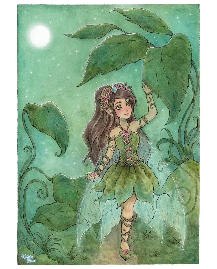 Watercolor Fairy 10