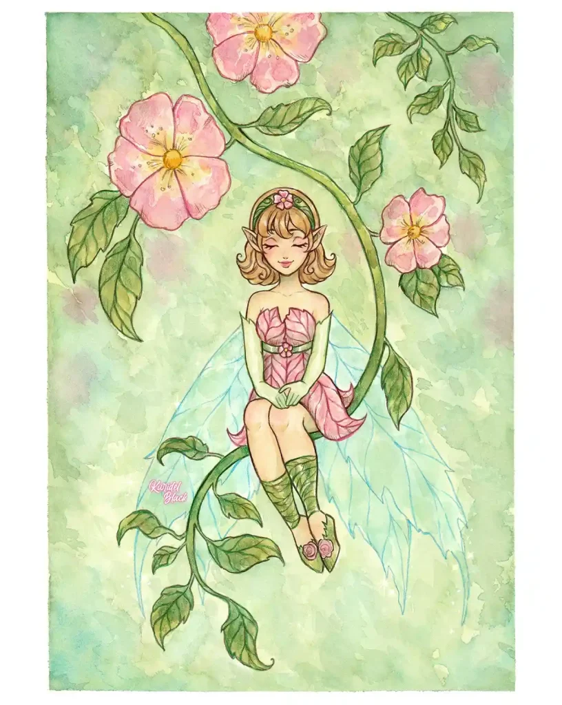 Watercolor Fairy 11