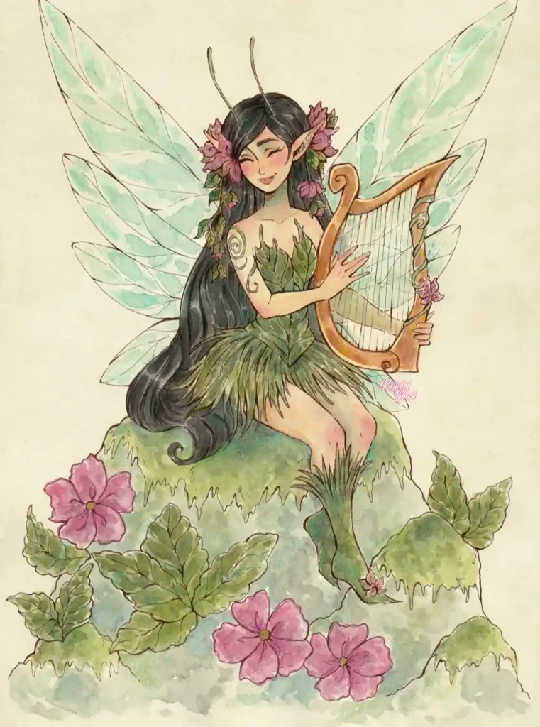 Watercolor Fairy 12