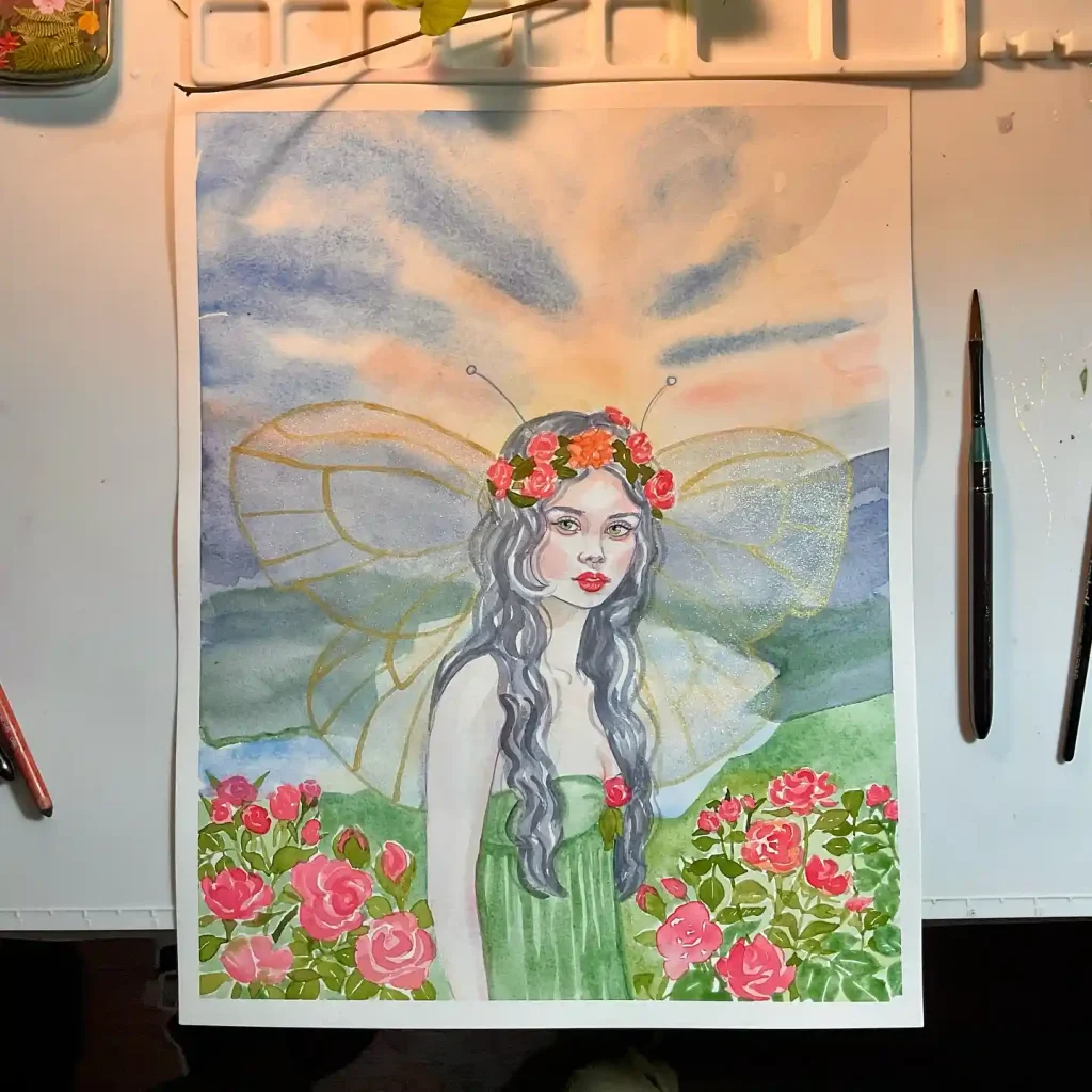 Watercolor Fairy 18
