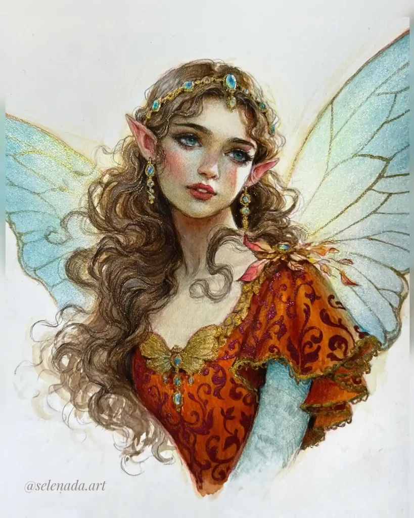 Watercolor Fairy 22
