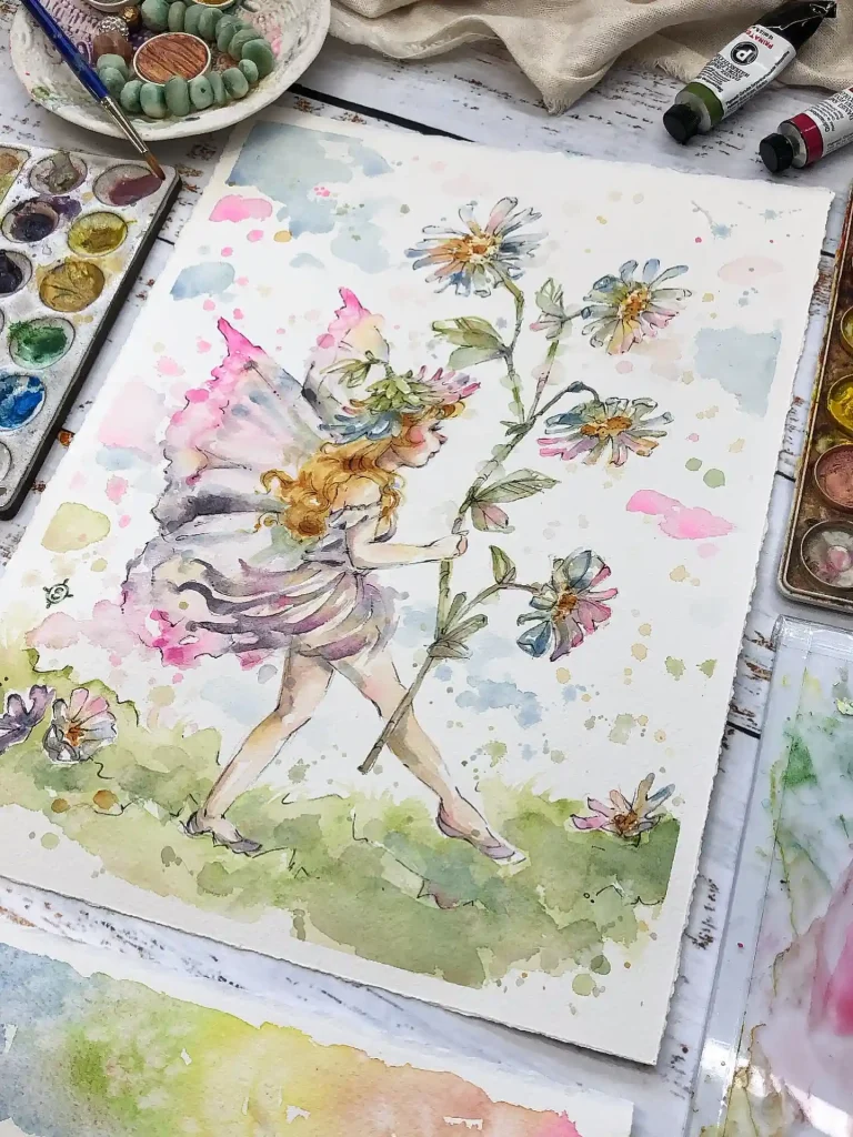 Watercolor Fairy 23