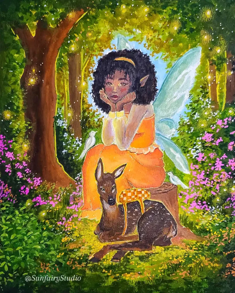 Watercolor Fairy 24