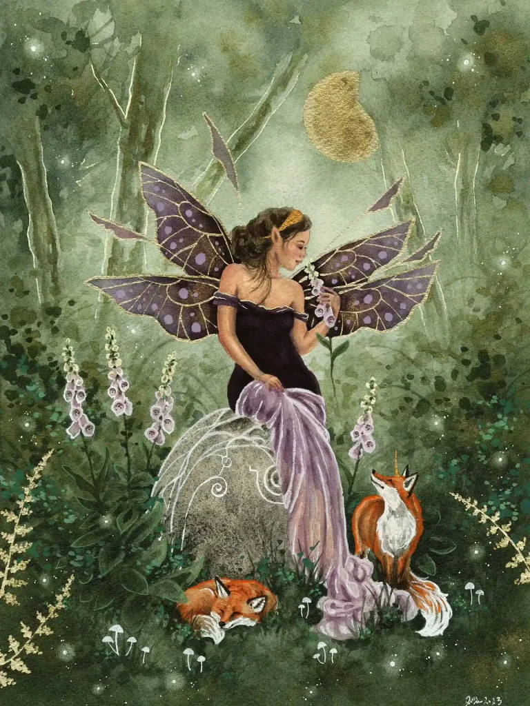 Watercolor Fairy 3