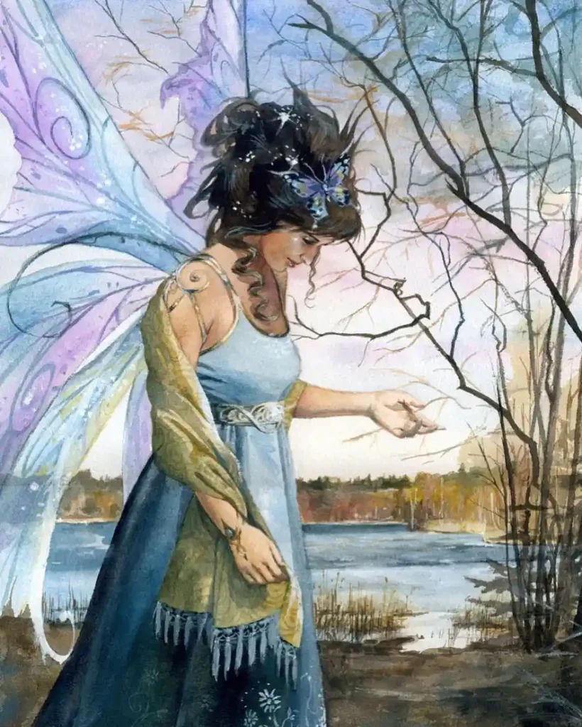 Watercolor Fairy 6