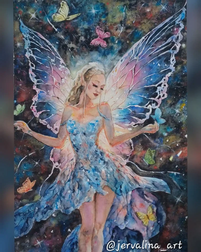 Watercolor Fairy 7
