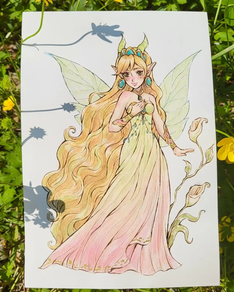 Watercolor Fairy 8