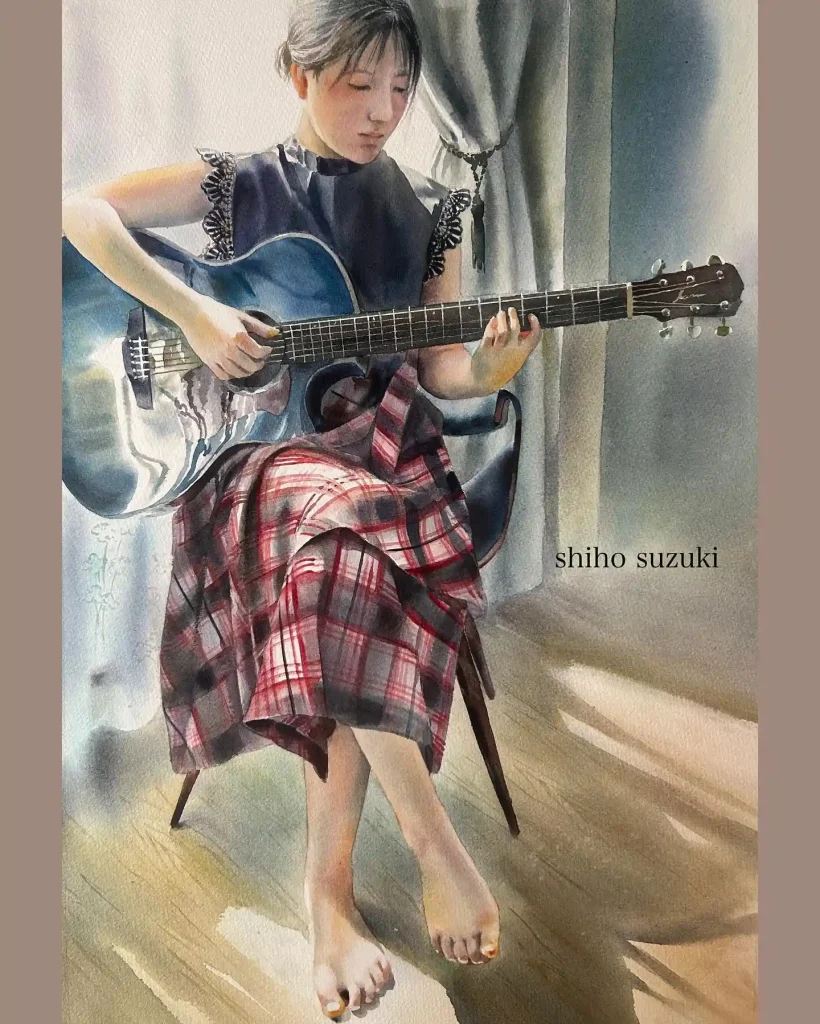 Watercolor Girl 20