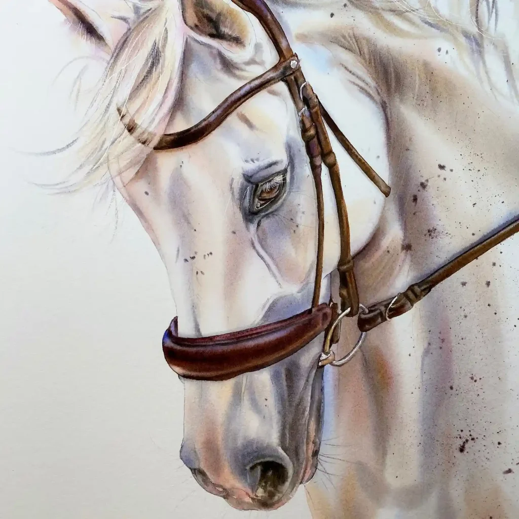 Watercolor Horse 21