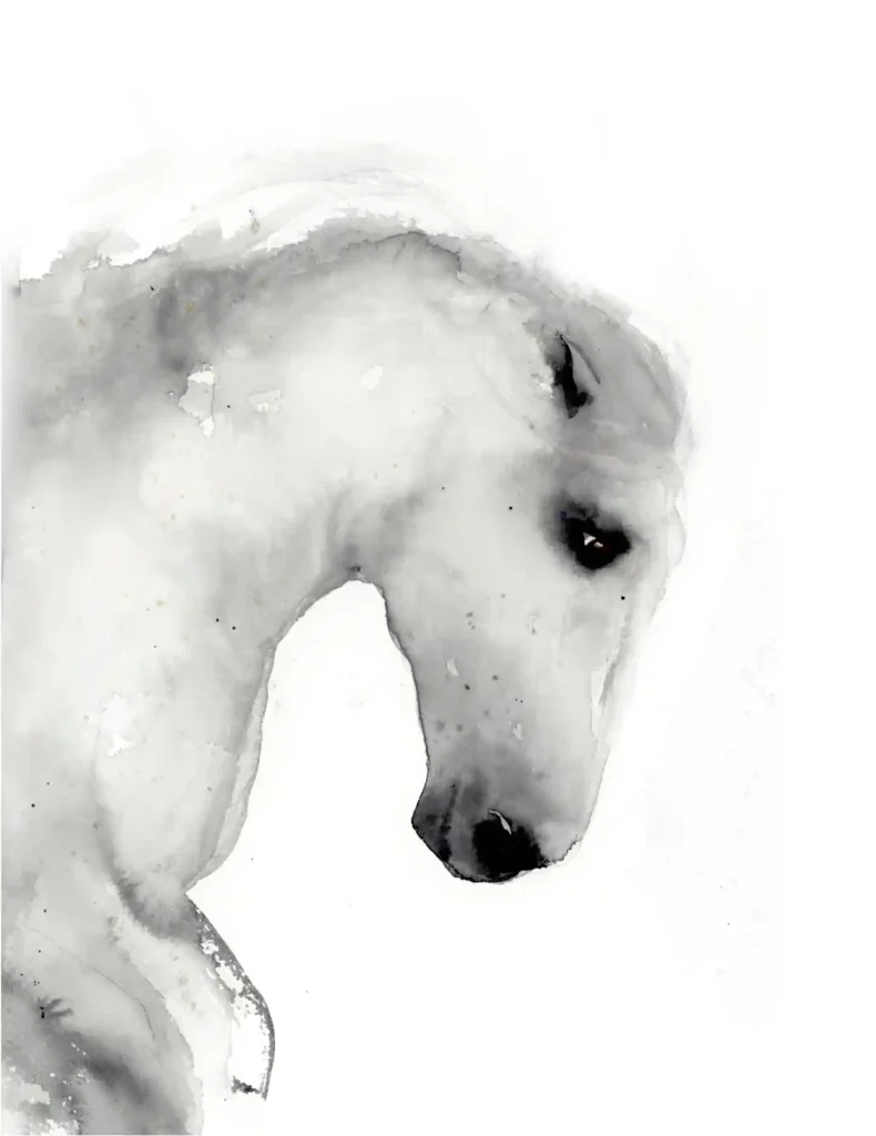 Watercolor Horse 23