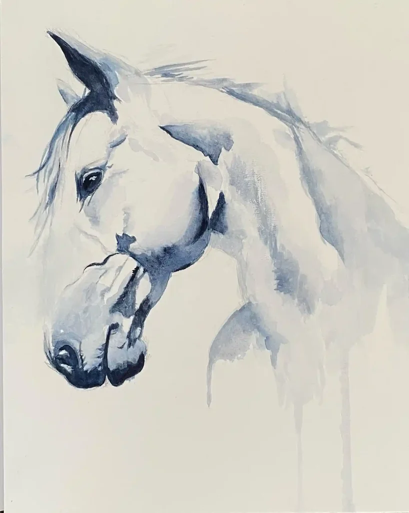 Watercolor Horse 29