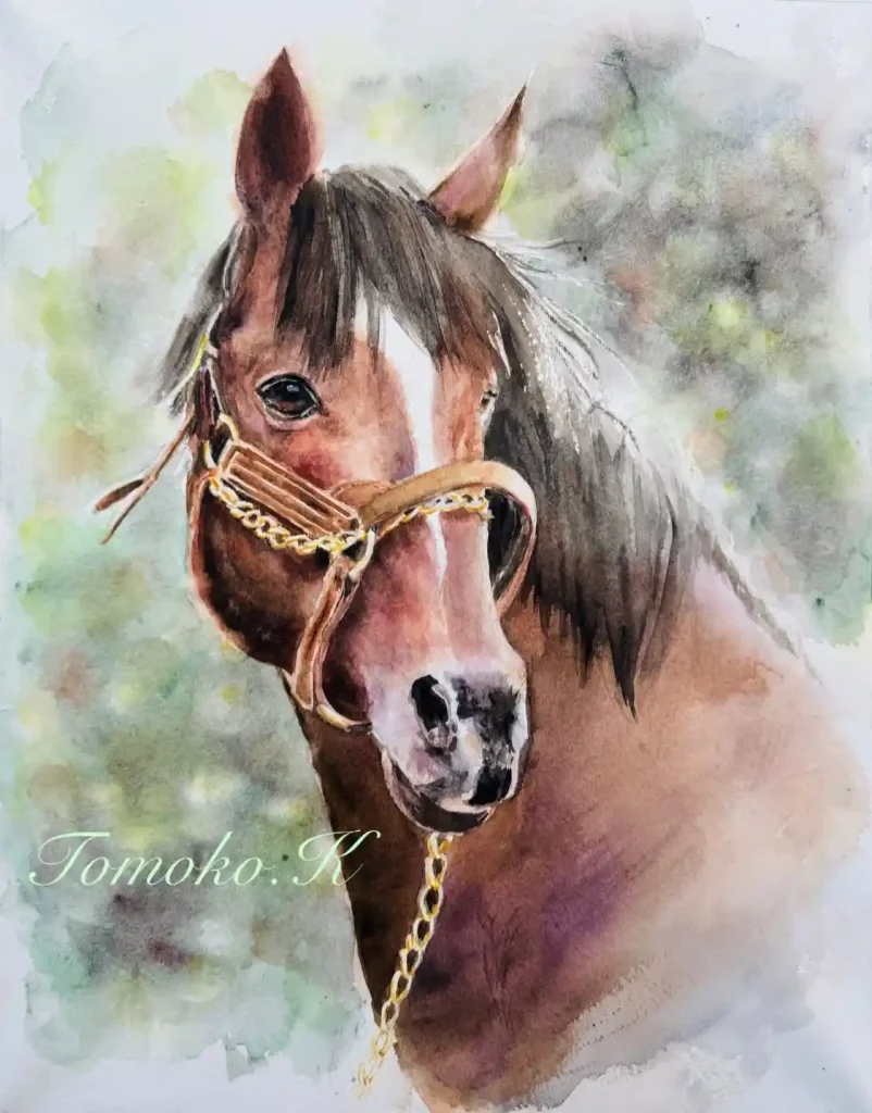 Watercolor Horse 3