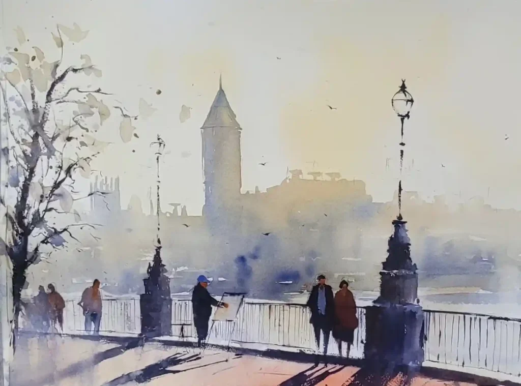 Watercolor London 11