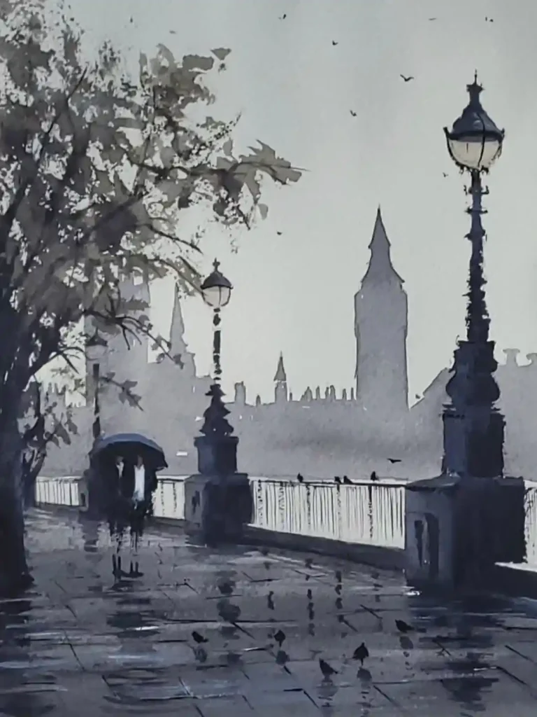 Watercolor London 14