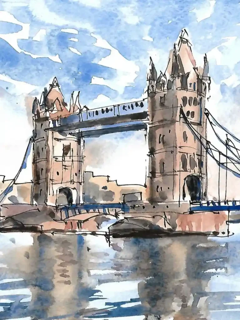 Watercolor London 15