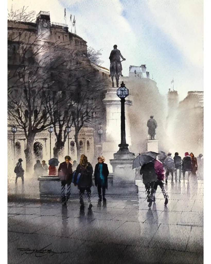 Watercolor London 20
