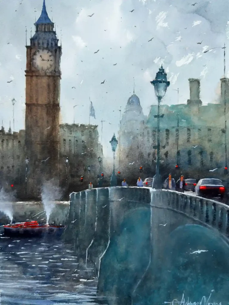 Watercolor London 3