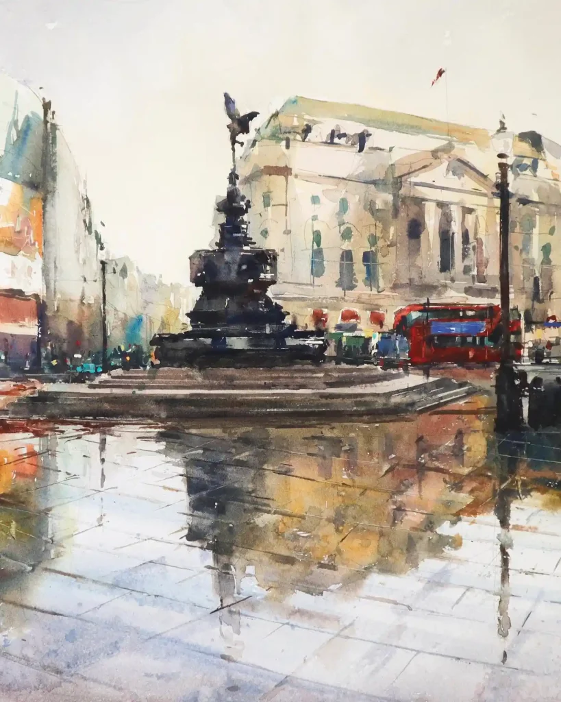 Watercolor London 9