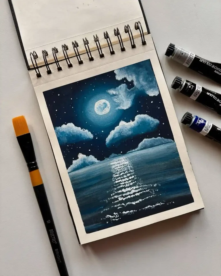 Discovering 26 Enchanting Watercolor Moon Drawing Ideas