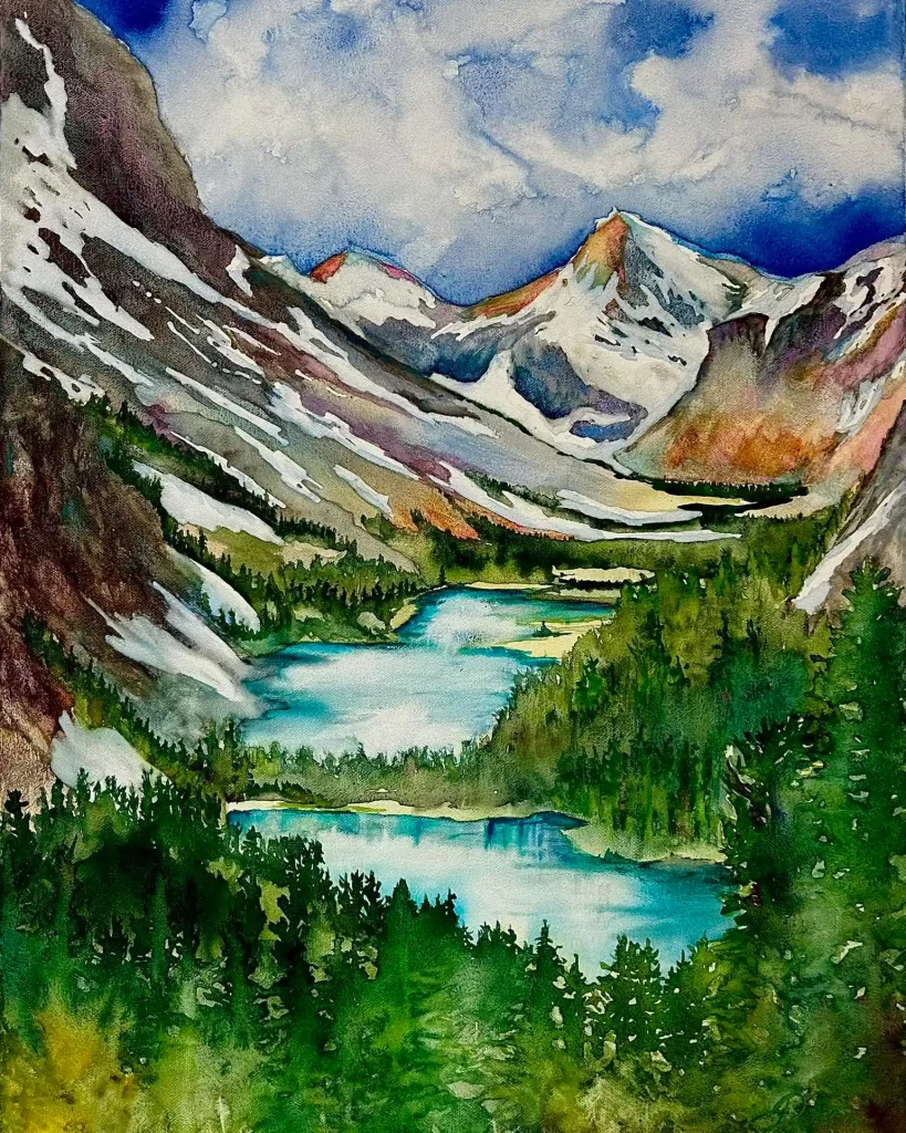 Discovering Majestic Beauty: 28 Watercolor National Park Drawing Ideas