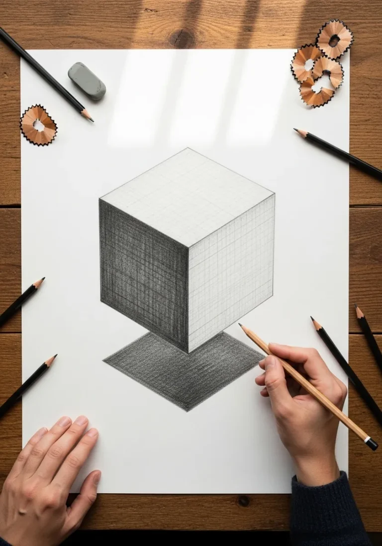 31 3D Pencil Art Ideas for Beginners That Actually Work