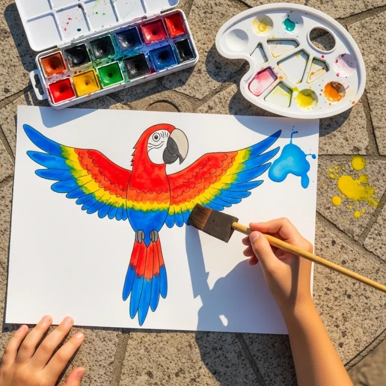 40 Bird Drawing Ideas for Kids and the Backwards Knee Trick