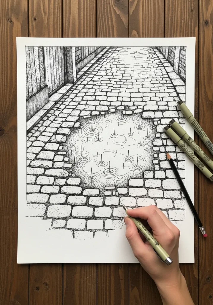 31 Spring Rain Puddle Art Ideas and the Compressed Reflection Rule
