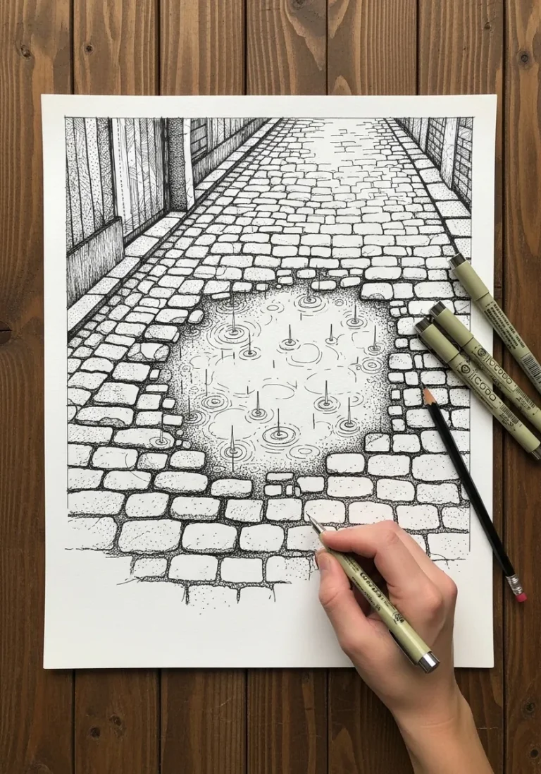 31 Spring Rain Puddle Art Ideas and the Compressed Reflection Rule