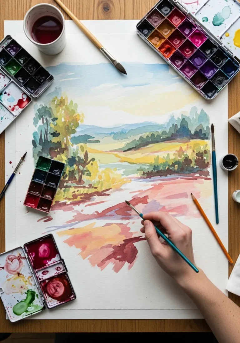 29 Clay Red Watercolor Ideas and Why Earth Reds Lift Off the Paper
