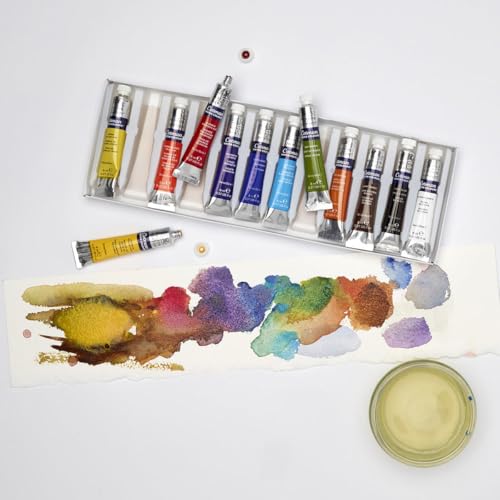 Ultramarine and burnt sienna mixed to a natural grey for cottage shadows
