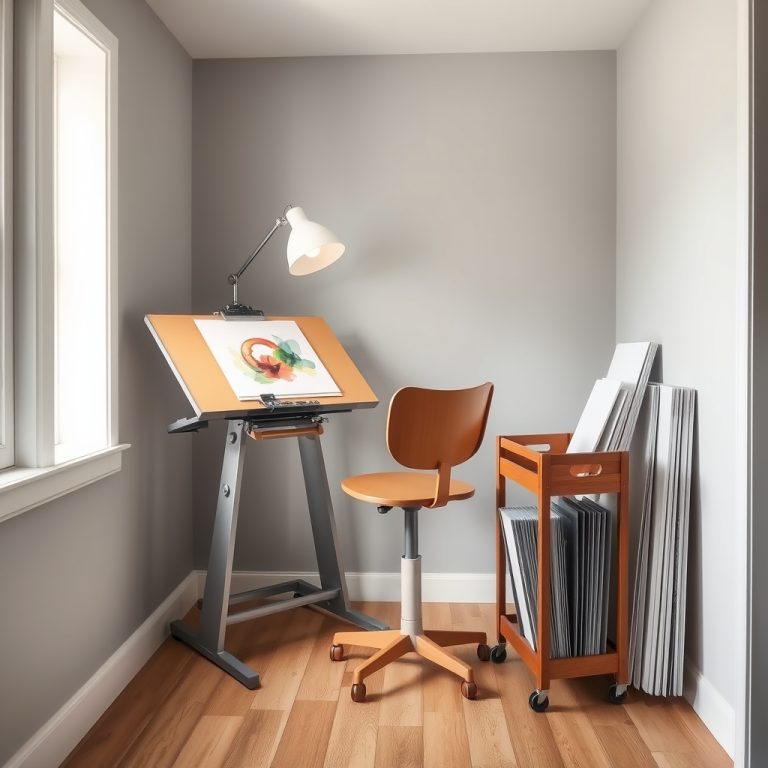 How to Set Up a Small Home Art Studio in 2026: A Complete Guide