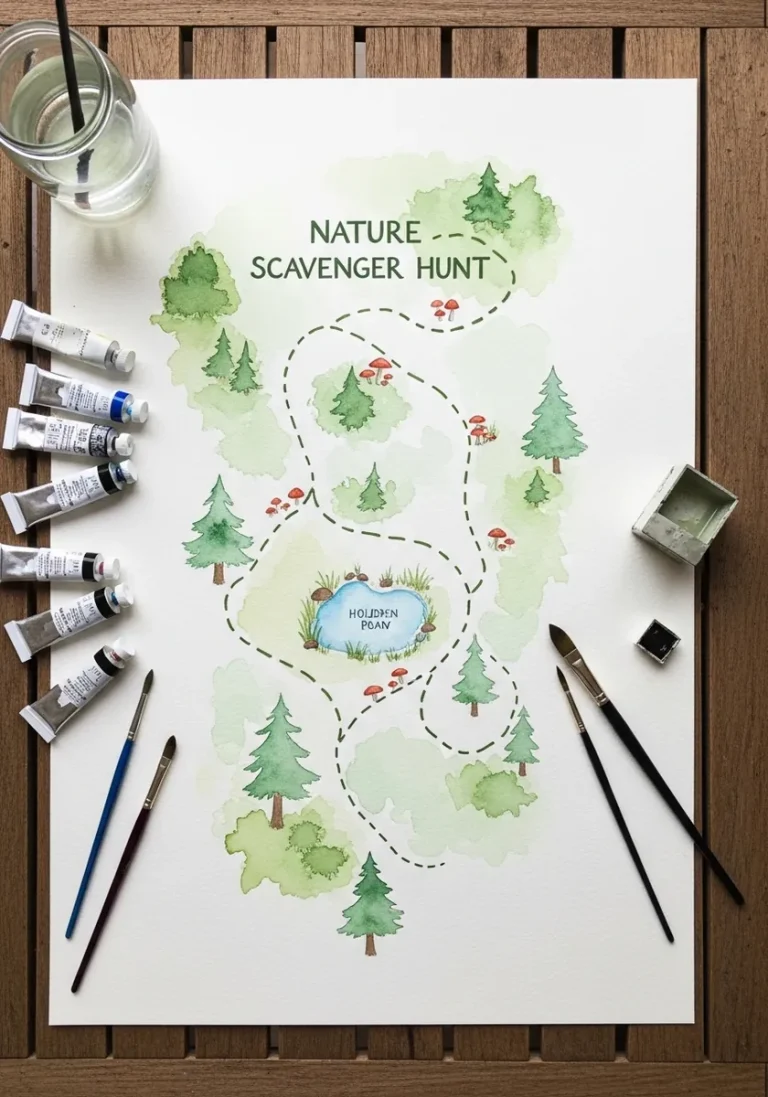 30 Nature Scavenger Hunt Map Ideas and the Path-First Rule