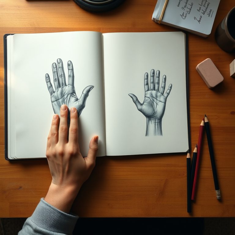 How to Draw Hands: 4 Steps From Palm Box to Fingers