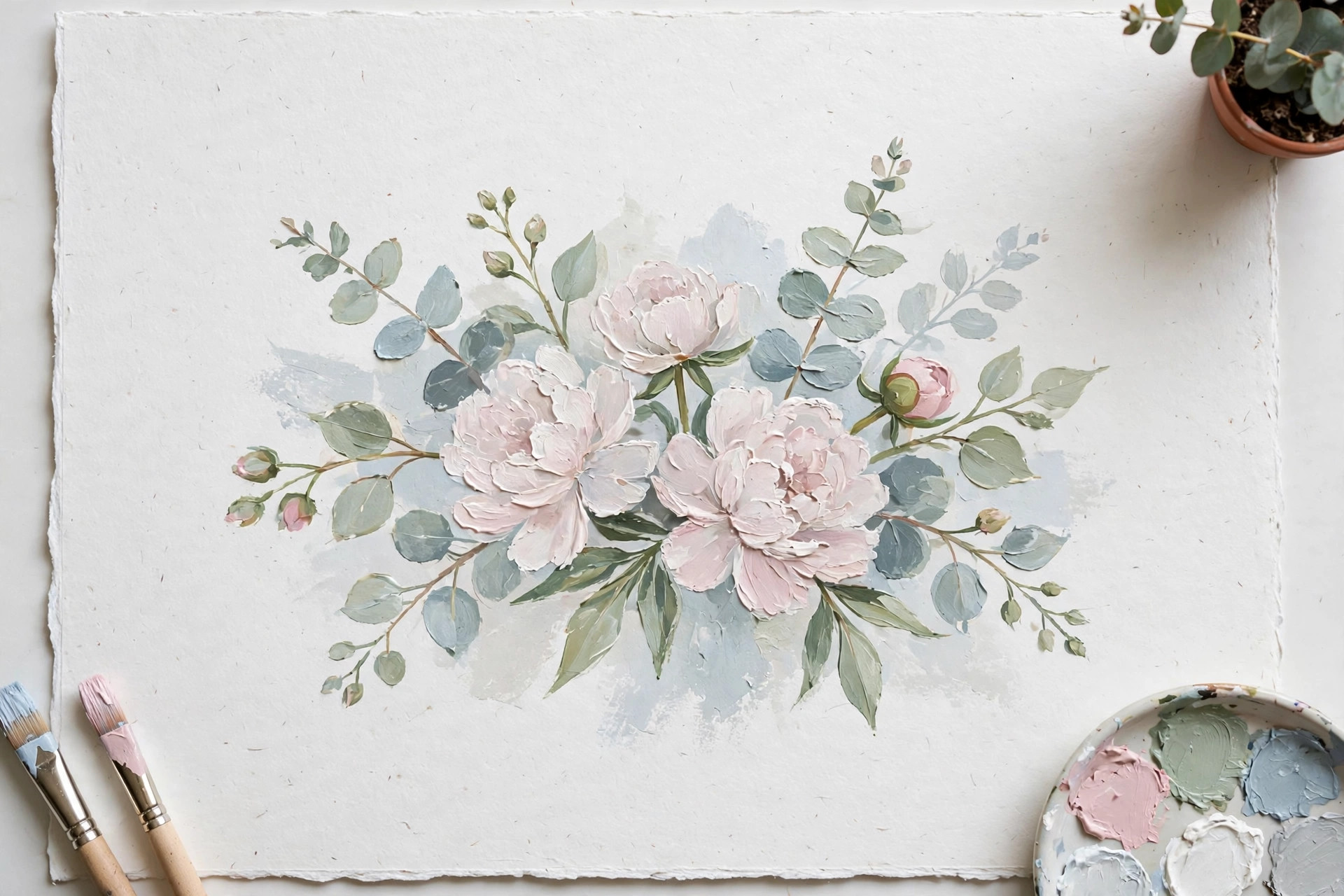 Soft & light = watercolor
