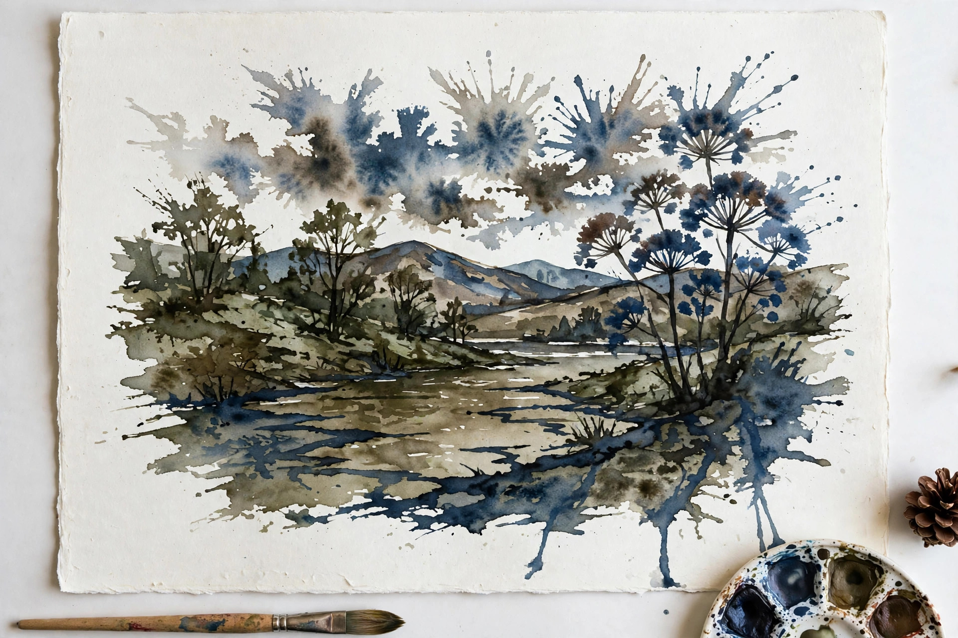 Painting Into Half-Dry Paint
