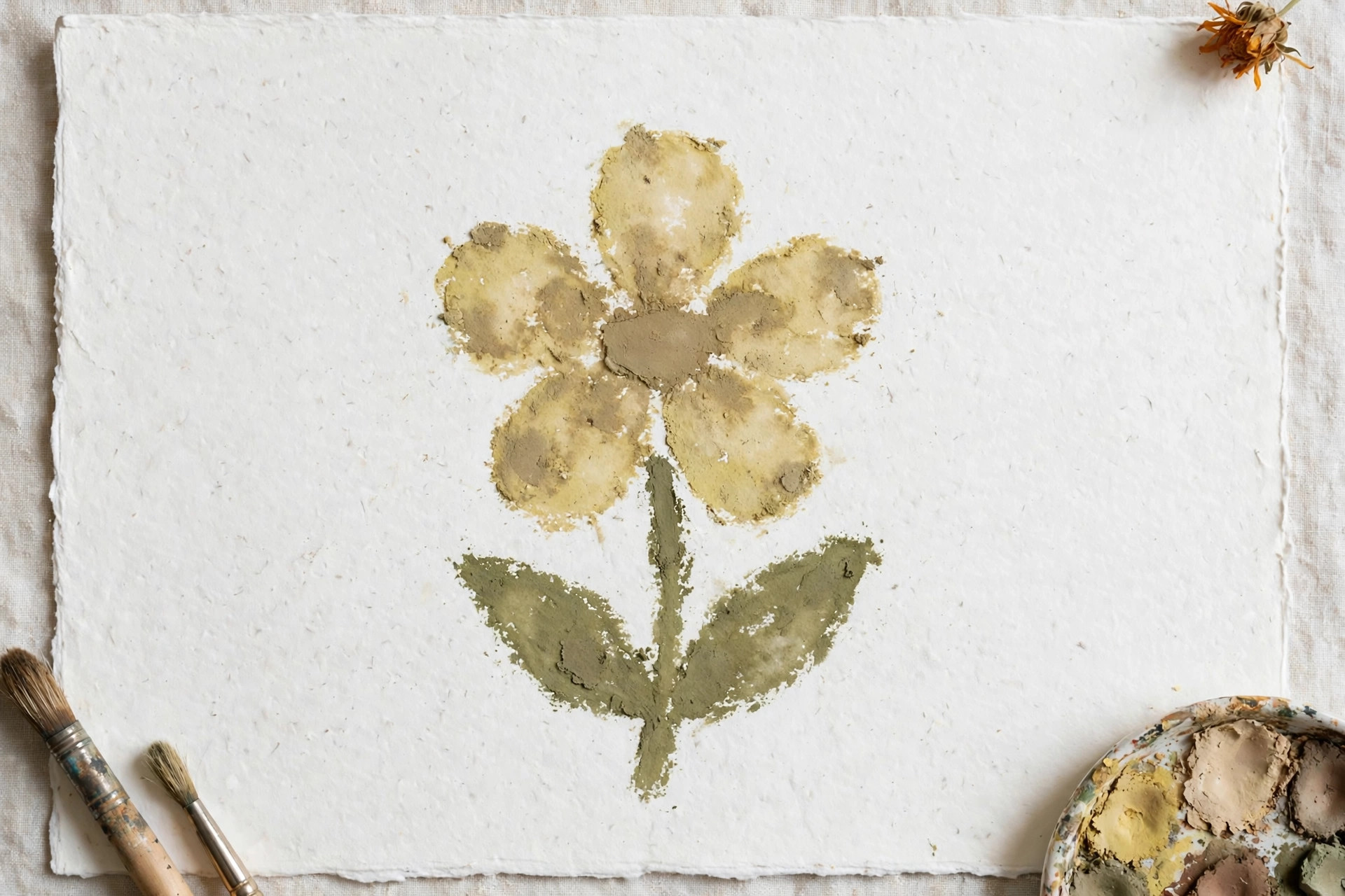 Cheap, Chalky Paint With Fillers