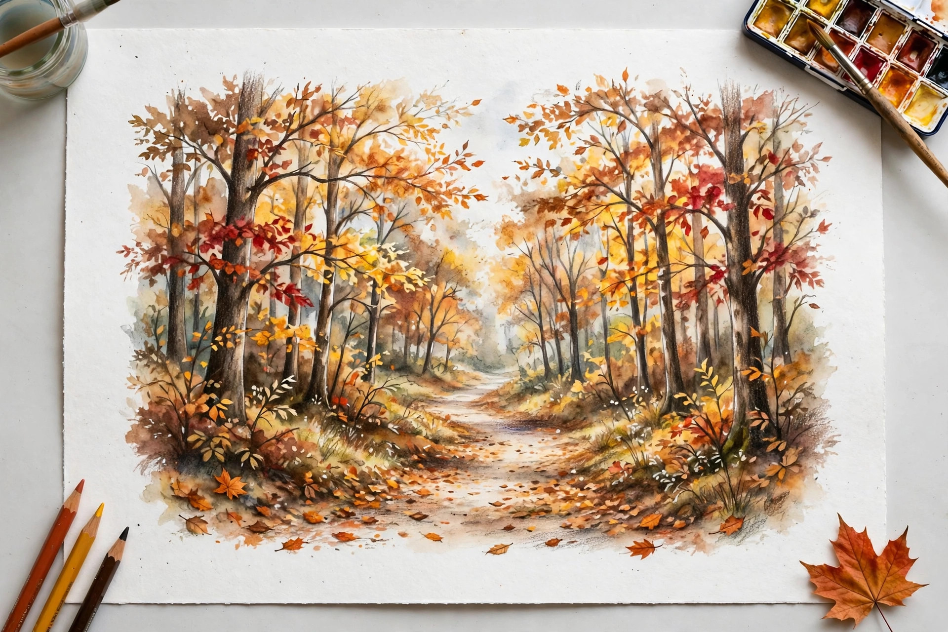 A forest path