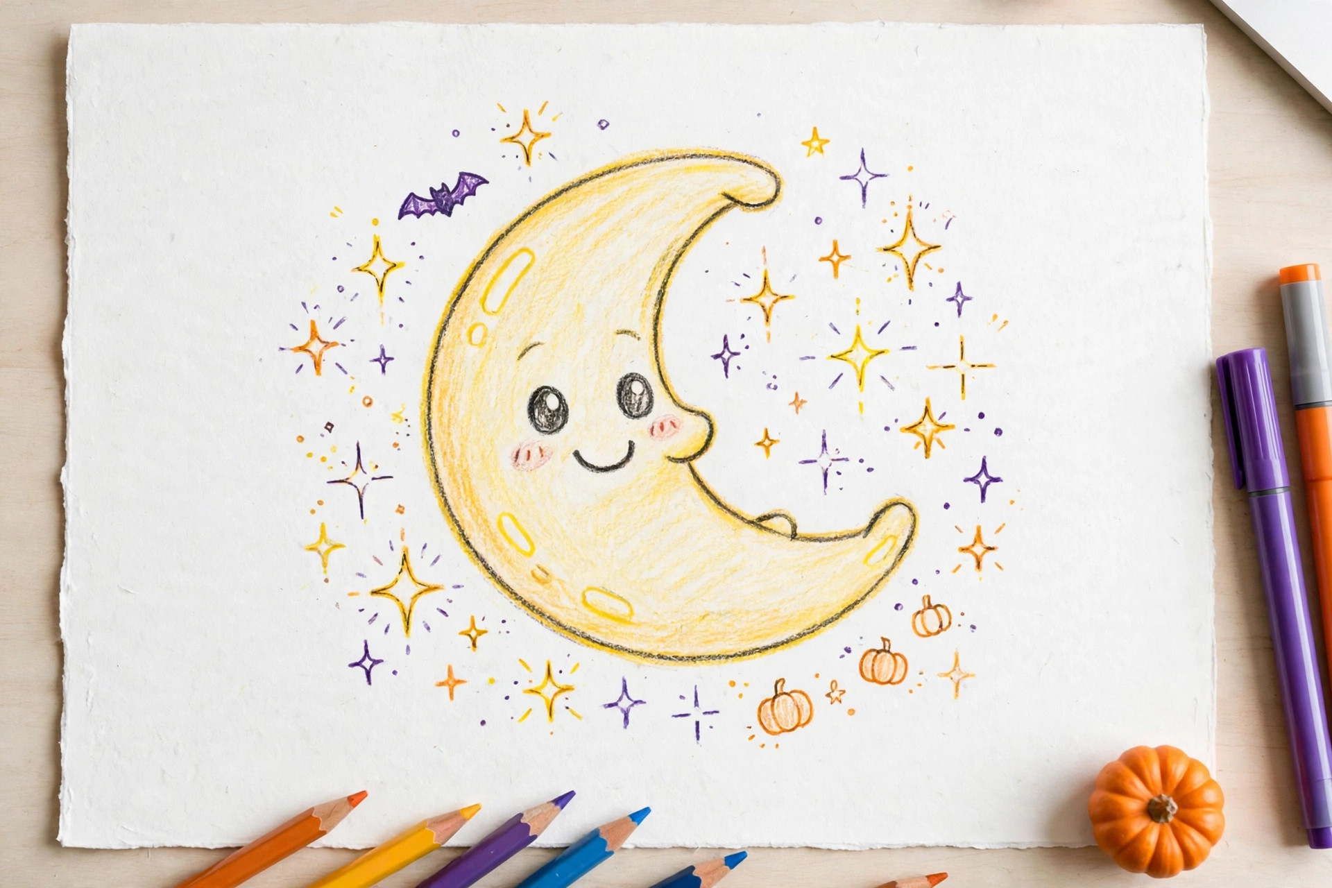 Moon and Stars