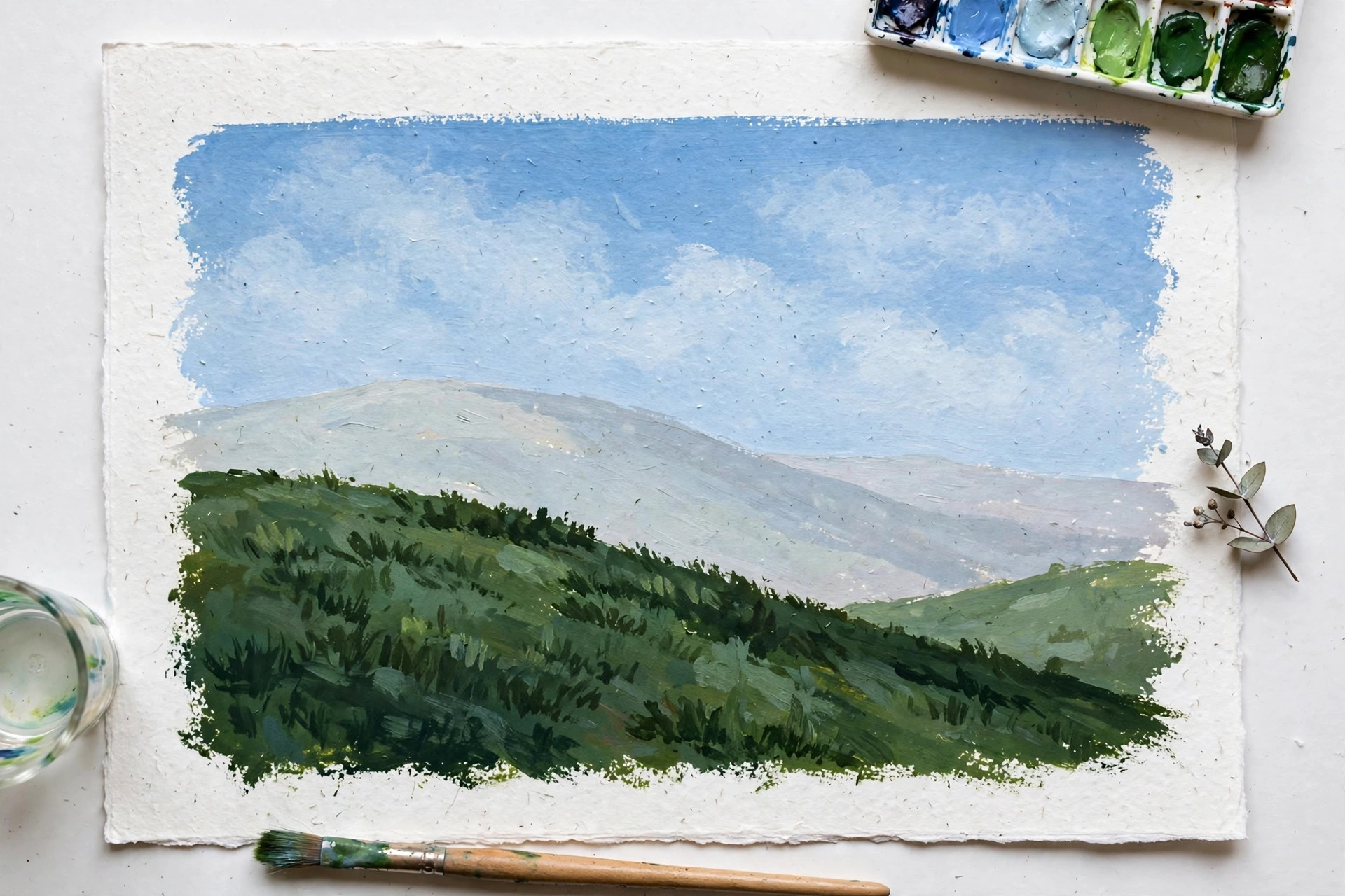 Add the near hill