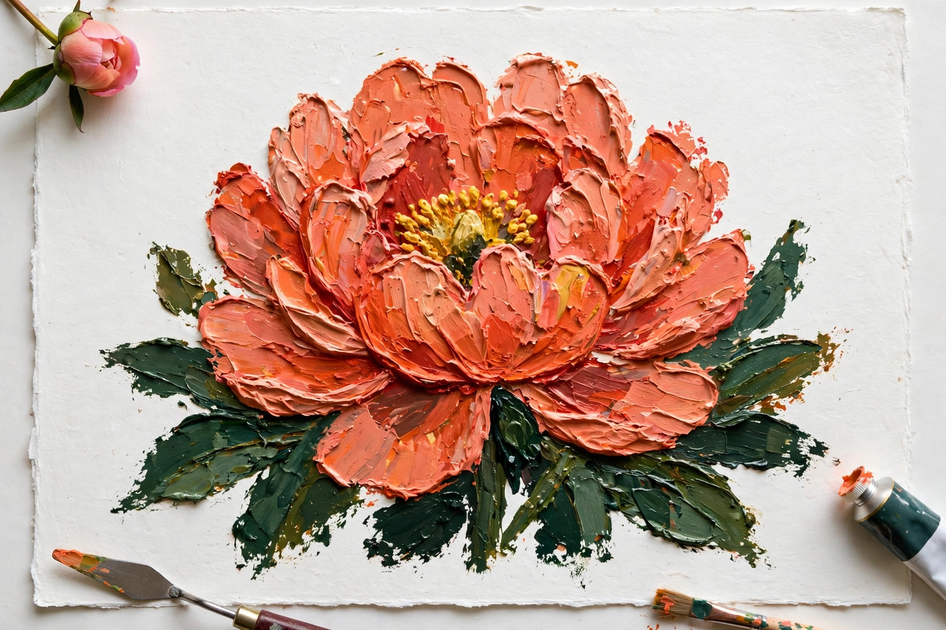 Canvas art and texture: