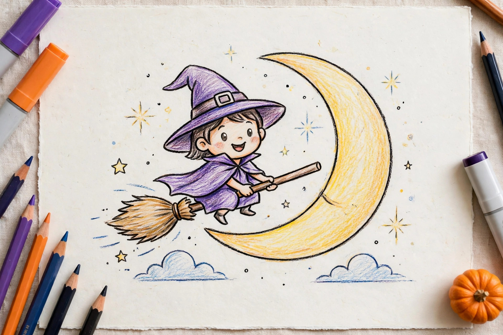 Witch on a Broom