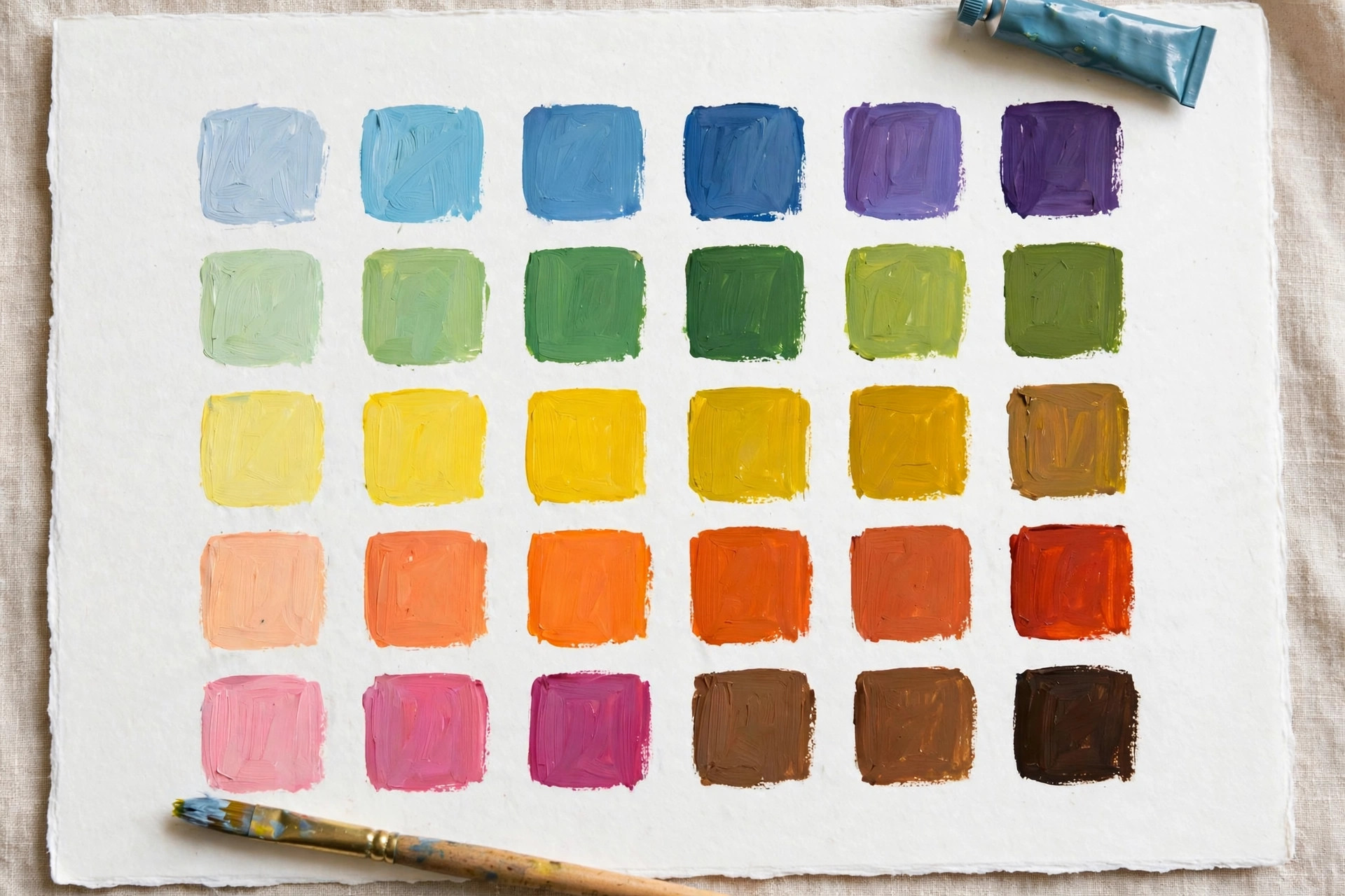 Make a swatch chart