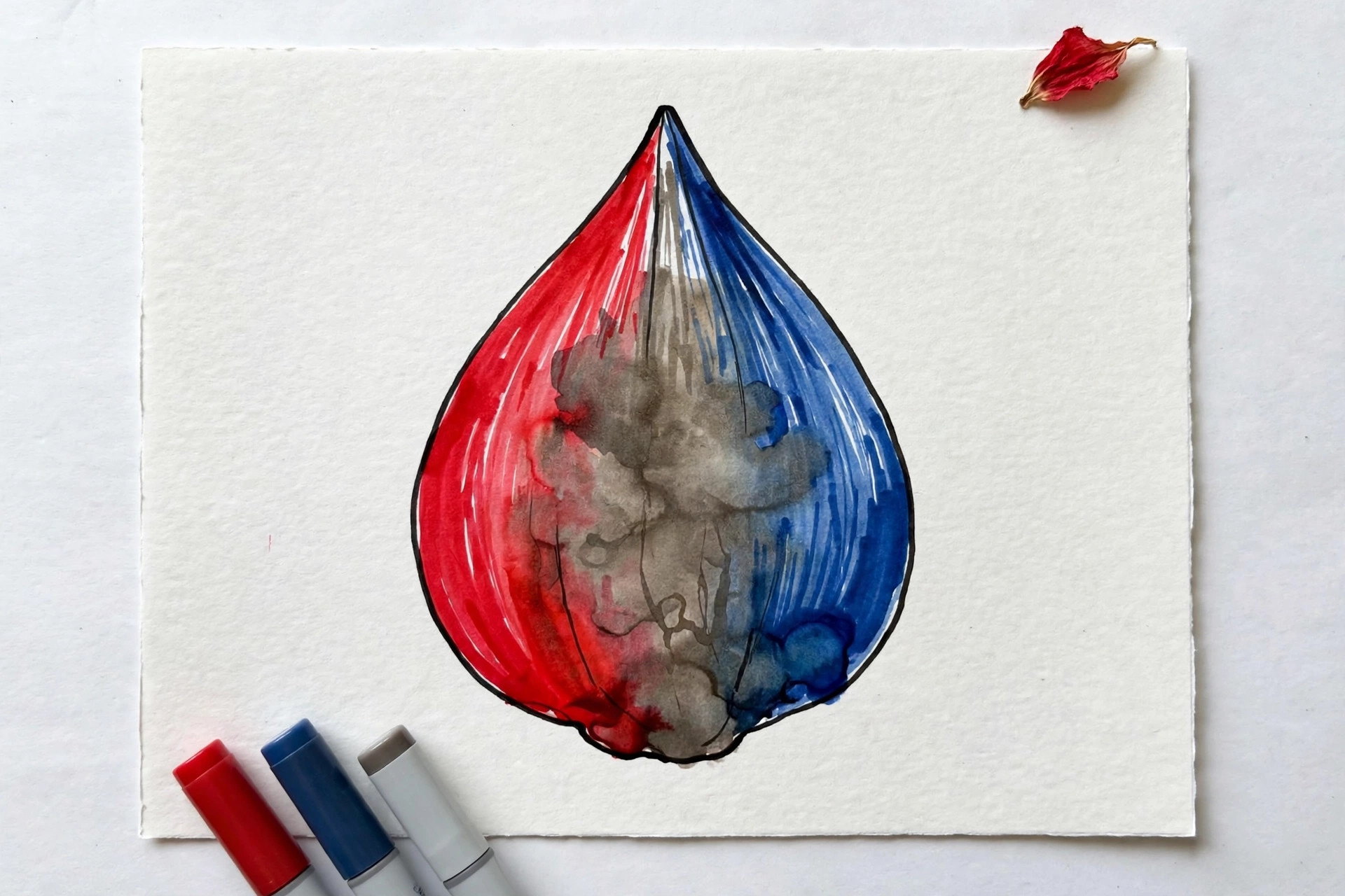 Blending colors that are too far apart