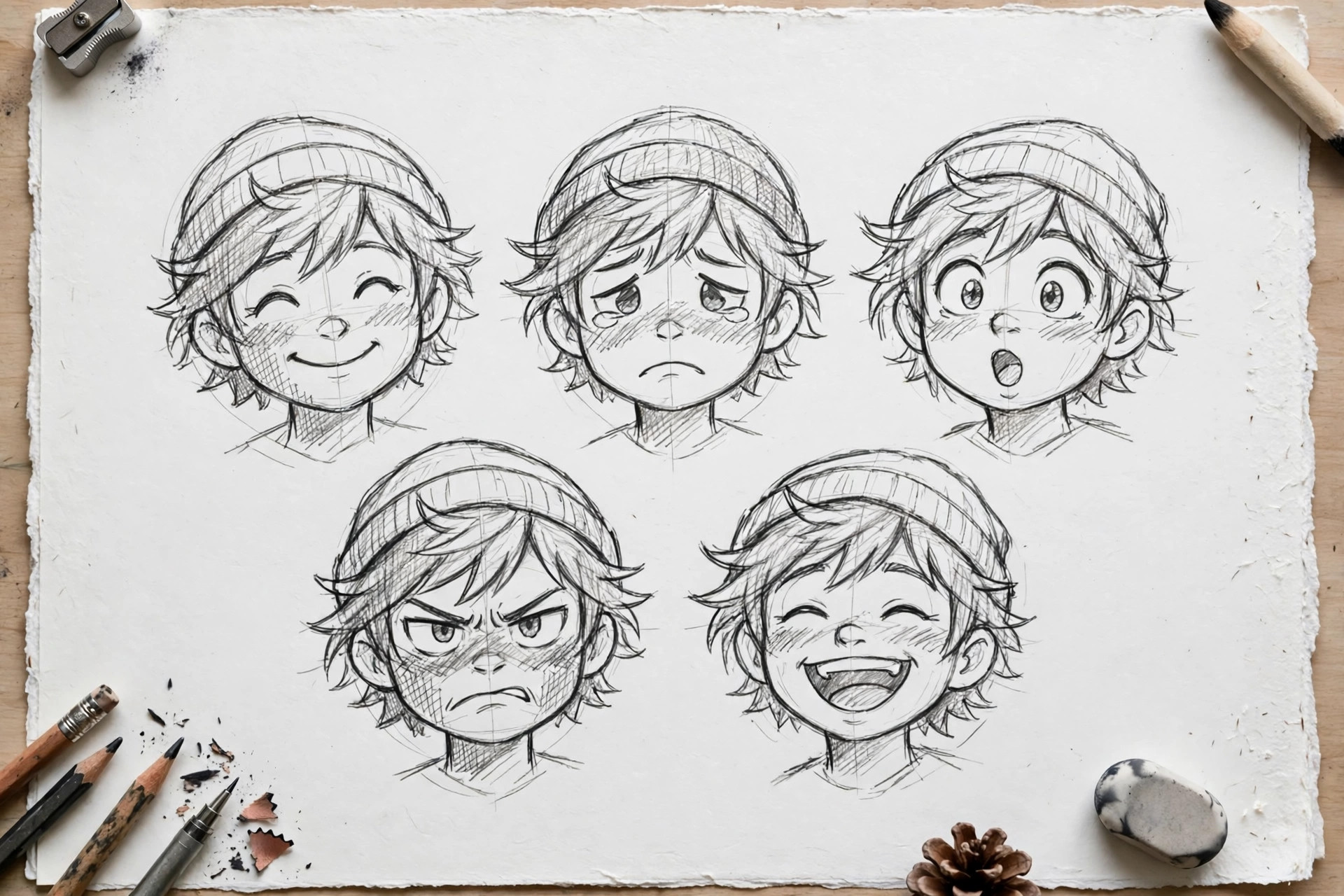An expression sheet
