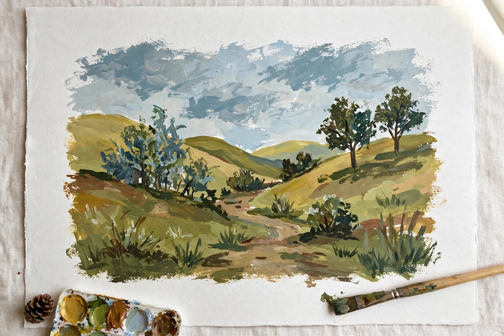 Finish ugly paintings