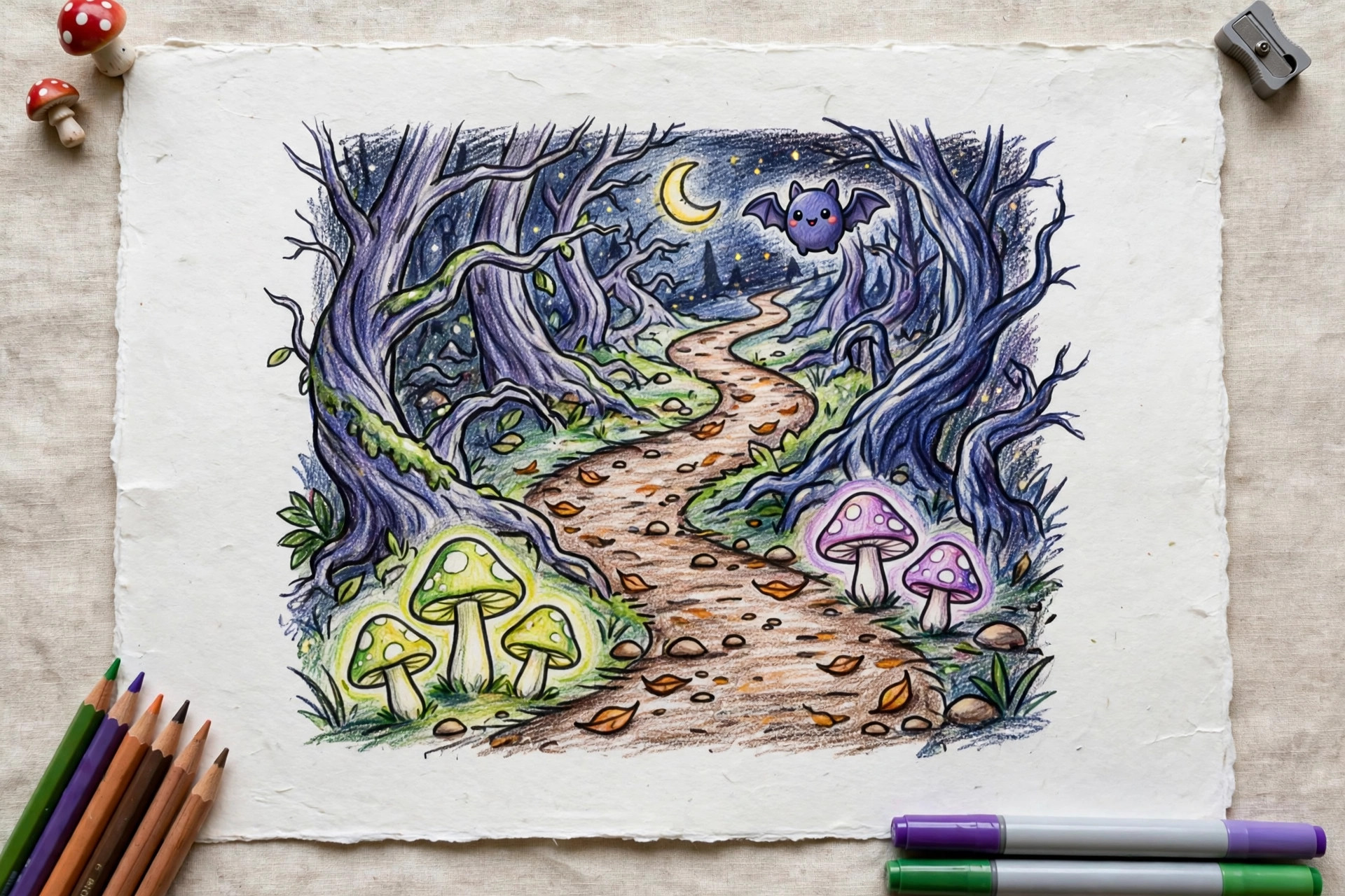 Spooky Forest Path