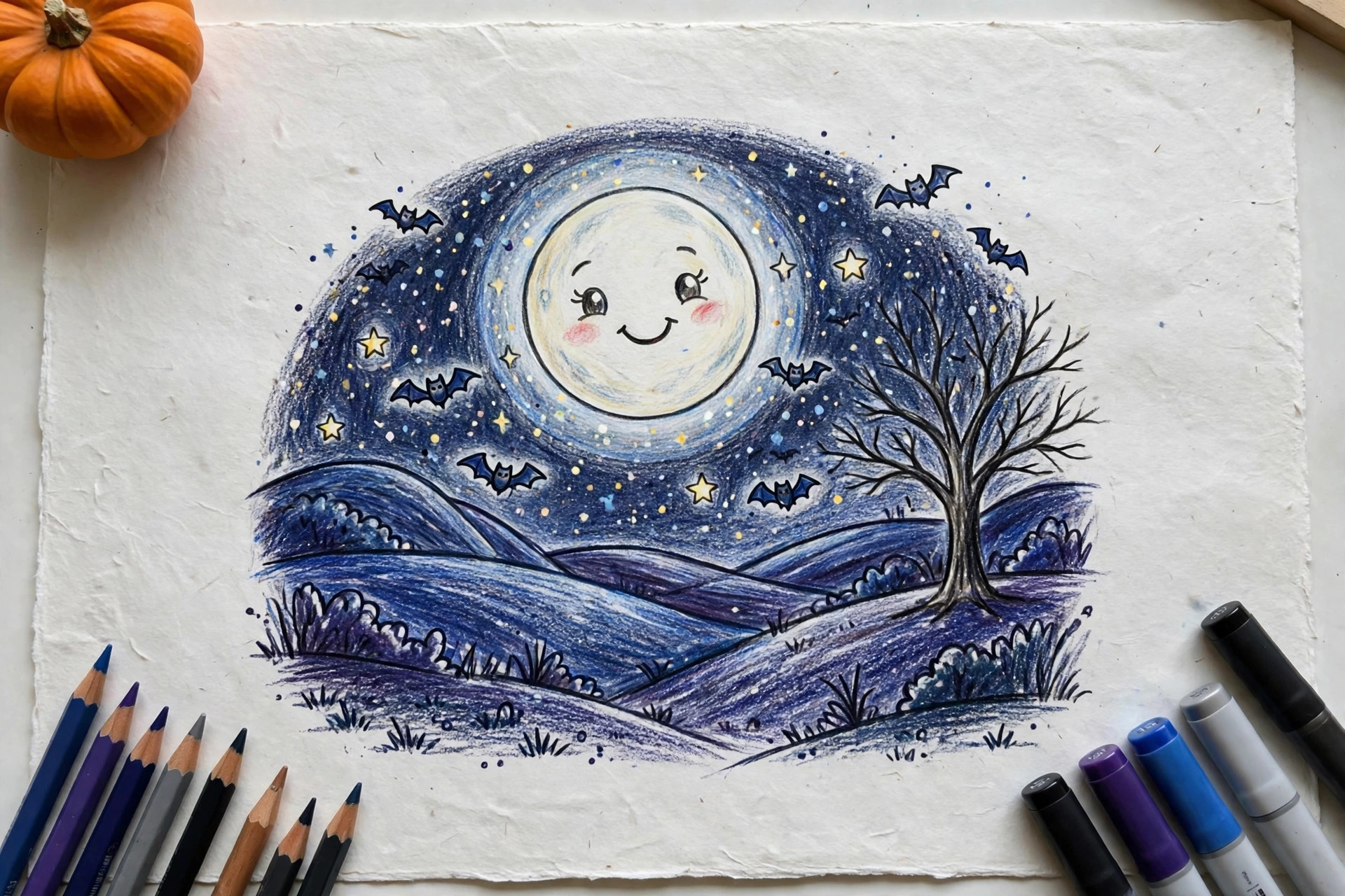 Full-Moon Landscape