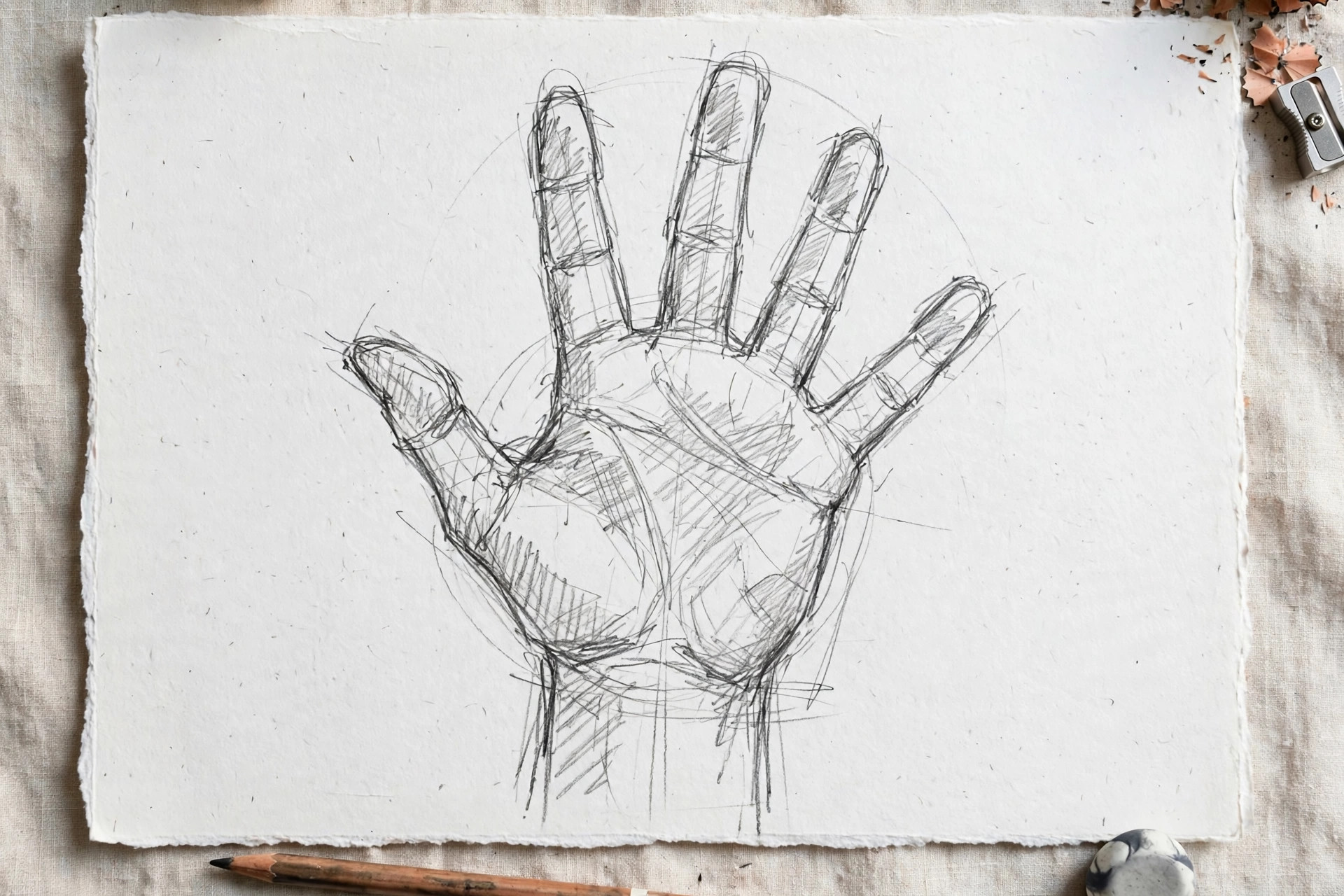 Non-dominant hand